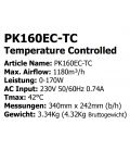 Prima Klima EC Ventilator 160mm 1180m³/h Temp./ Speed Controlled