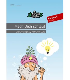 Grow Guru "Mach Dich Schlau" Growing FAQ (80 Seiten) + Sticker