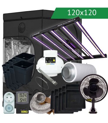 LED Growbox Komplettset 120x120